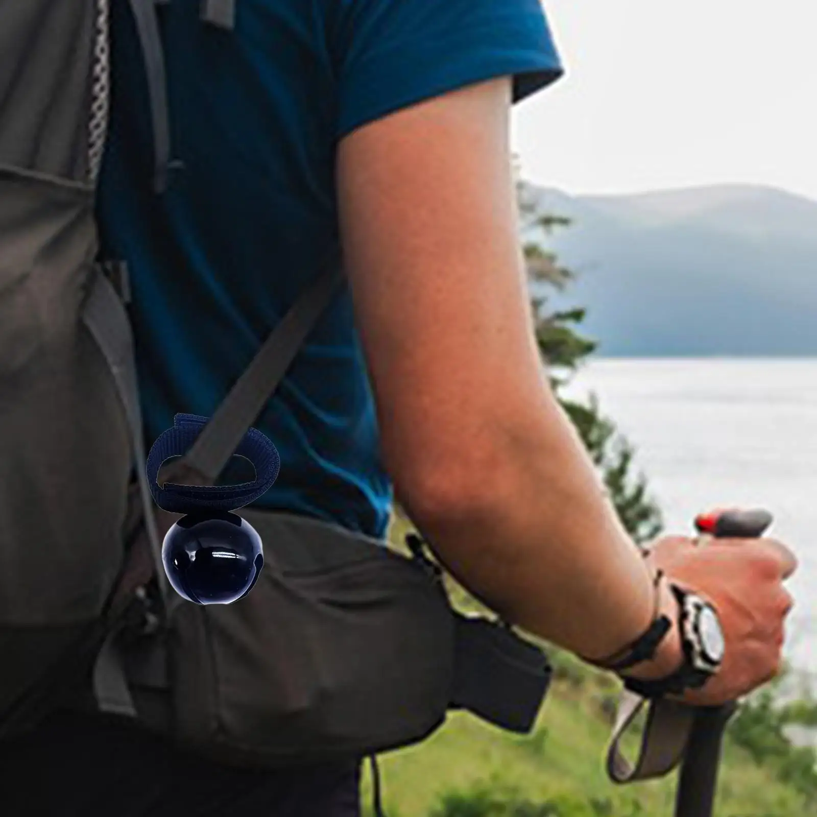 Металлический колокольчик с медведем, колокольчик для собаки с ремешком, предупреждающий колокольчик, колокольчик для коровы, колокольчик для домашних животных для пеших прогулок, альпинизма, рыбалки, выживания, езды на велосипеде