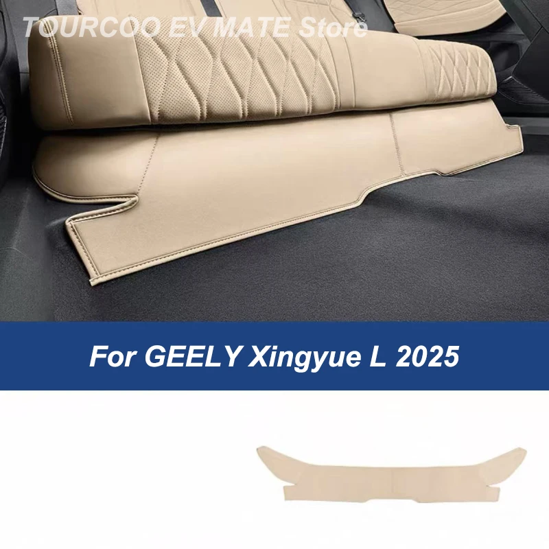 

For GEELY Monjaro Xingyue L 24-25 Rear Leather Anti-kick Pads under Seats Anti-dirty Protective Cover Sticker Auto Accessories