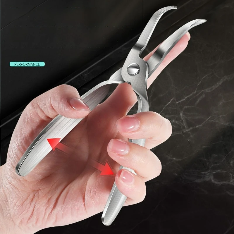 Chicken claw deboning tool Stainless steel boning scissors Ergonomically designed boning forceps for chicken and duck claws