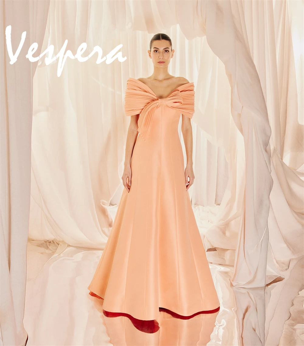 

Customized Fashion Satin Evening Dresses Luxury Off the Shoulder Bow Homecoming Dresses Temperament Special Occasion Gowns