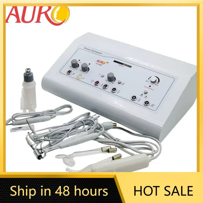 Au-506 5 in 1 Vacuum and Spray Facial System Galvanic Current sk in Lift sk in Rejuvenation Spot