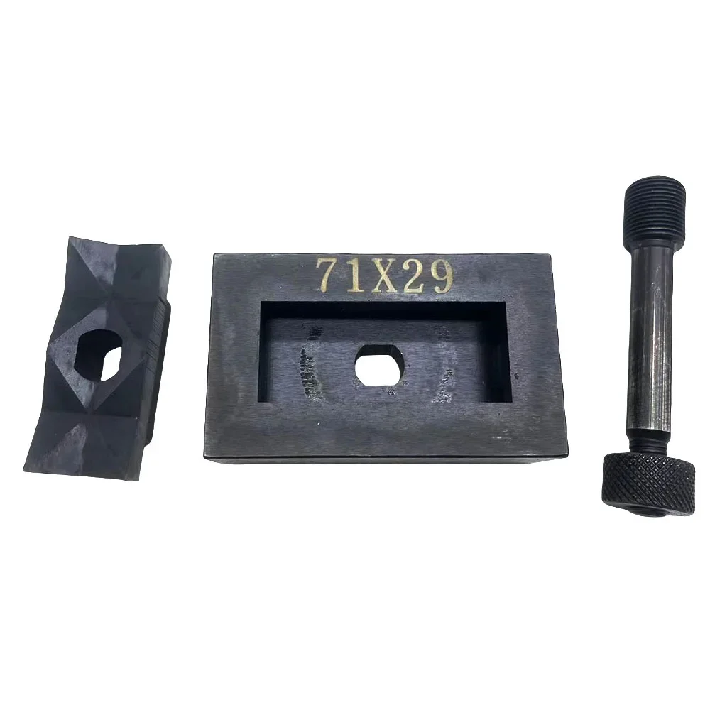 【Ready Stock】28x22mm 71x29mm Hydraulic Knockout Punch Rectangle Die for SYK-8 / SYK-15 Hydraulic Knockout Punch Driver Tool