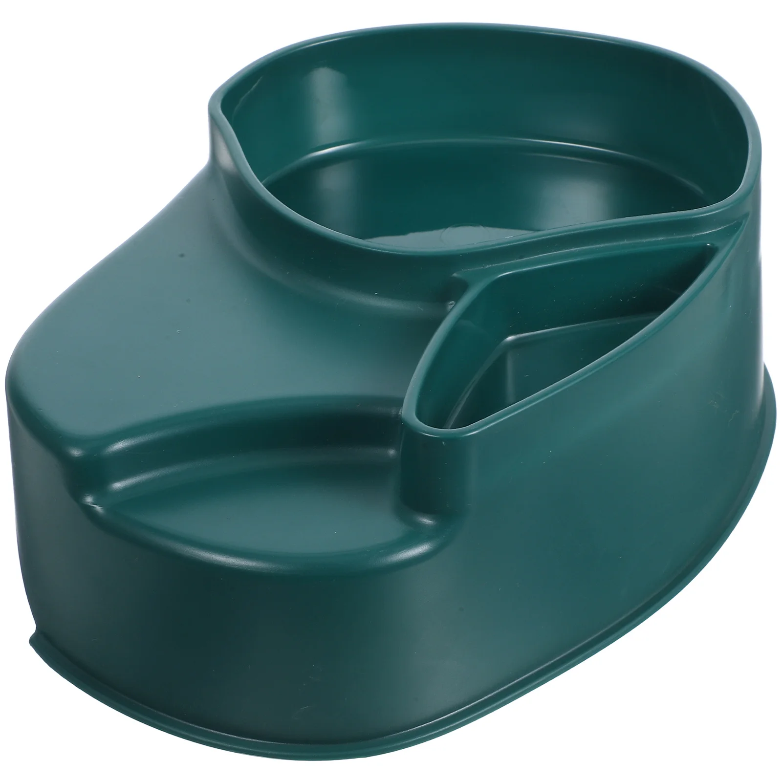 

Reptile Food Bowl ABS Durable Feeding Dish Non Slip Food and Water Dish Sunbathing Platform Hiding Cave Reptile Water Bowl