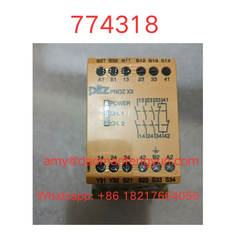 Brand  new  774318  Safety relay PNOZ X3  fast   shipping