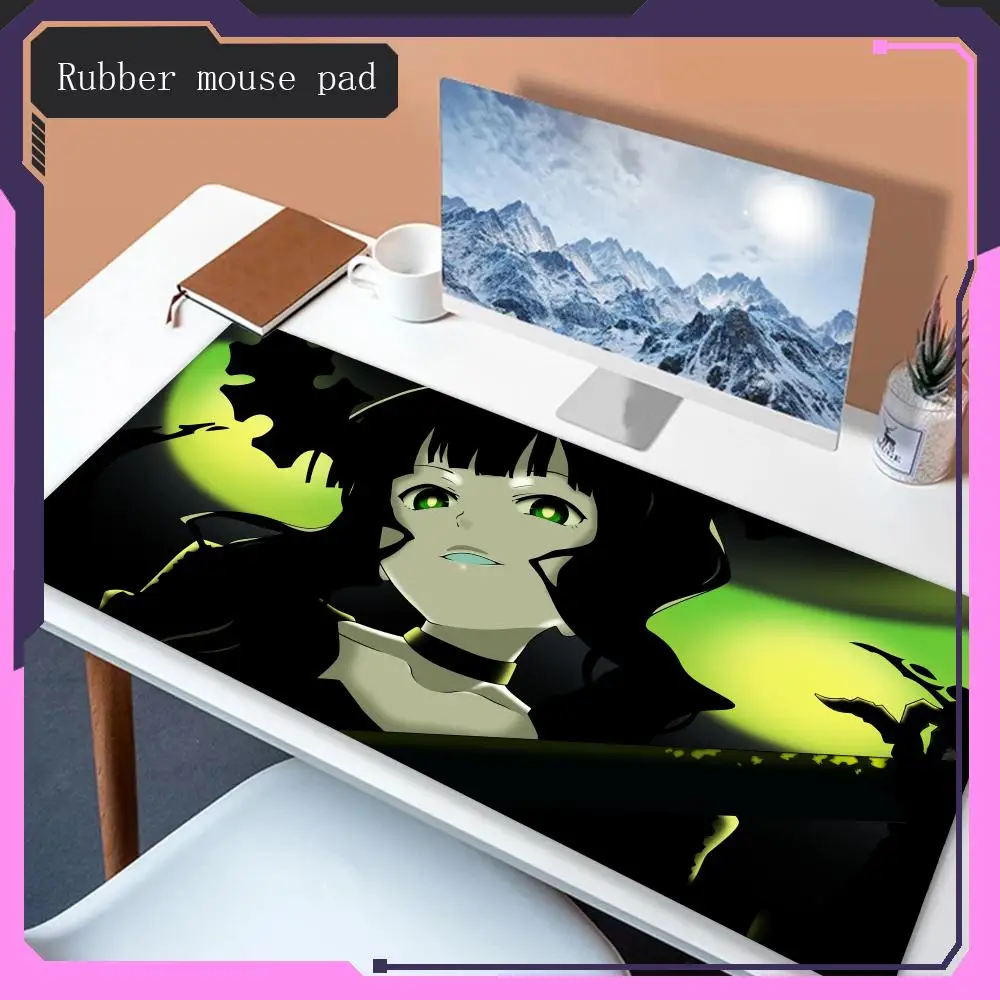 Hot selling and hot selling items pad BLACK★ROCK SHOOTER Mouse Pad Animation mouse pad desktop mouse pad laptop game mouse pad