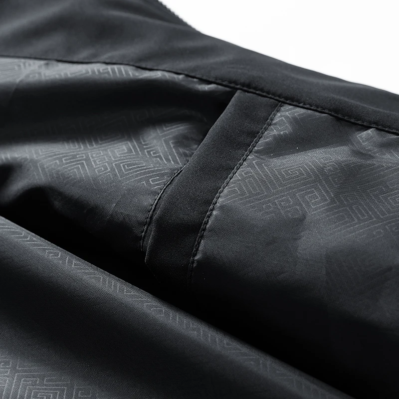 Giacca da uomo di fascia alta autunno 2025 nuovo cappotto di moda bello casual colletto alla coreana giacche abbigliamento da uomo taglia M-5XL