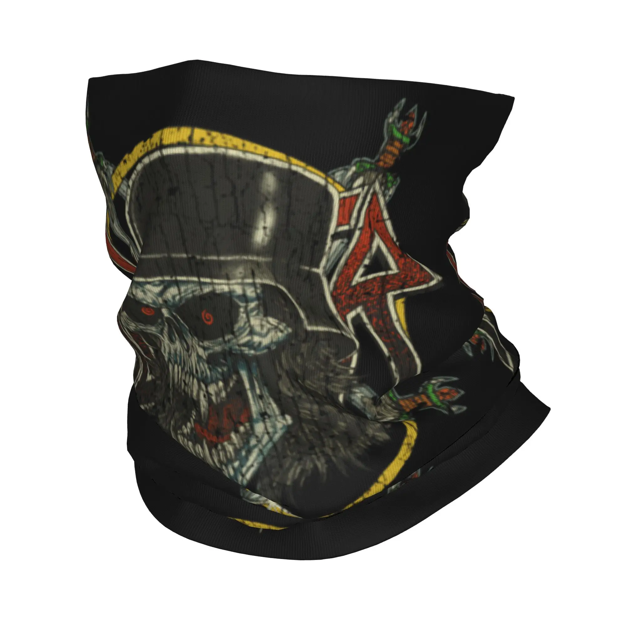 Slayers Thrash Metal Band Winter Headband Neck Warmer Men Women Hiking Camping Tube Scarf  Face Bandana Gaiter