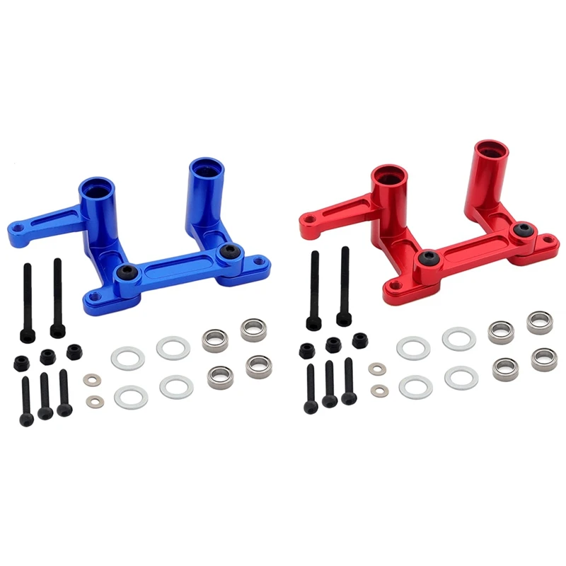 Metal Steering Bellcranks Drag Link For 1/10 Traxxas Slash Rustler Bandit 2WD VXL Nitro Slash RC Car Upgrades Parts