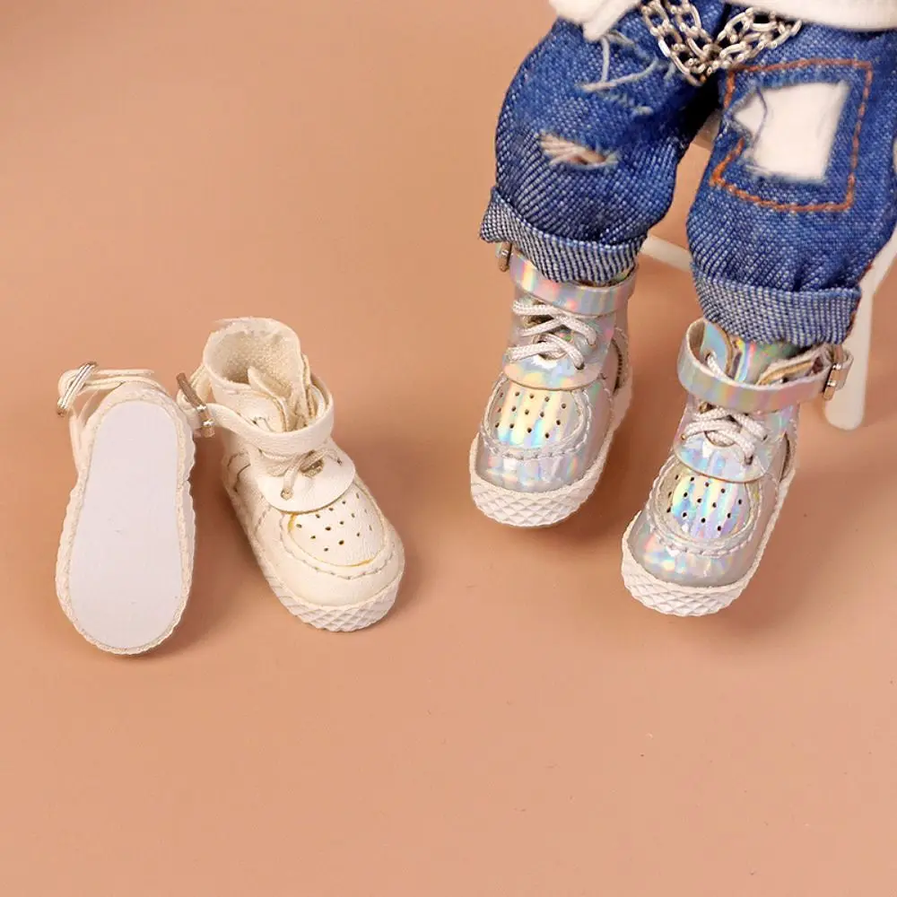 PU Pop Sportschoenen Mode Geschikt Mode Sneakers 5 Kleuren DIY Pop Speelgoed Voor 1/11 OB11 Poppen/voor 1/12 BJD Poppen