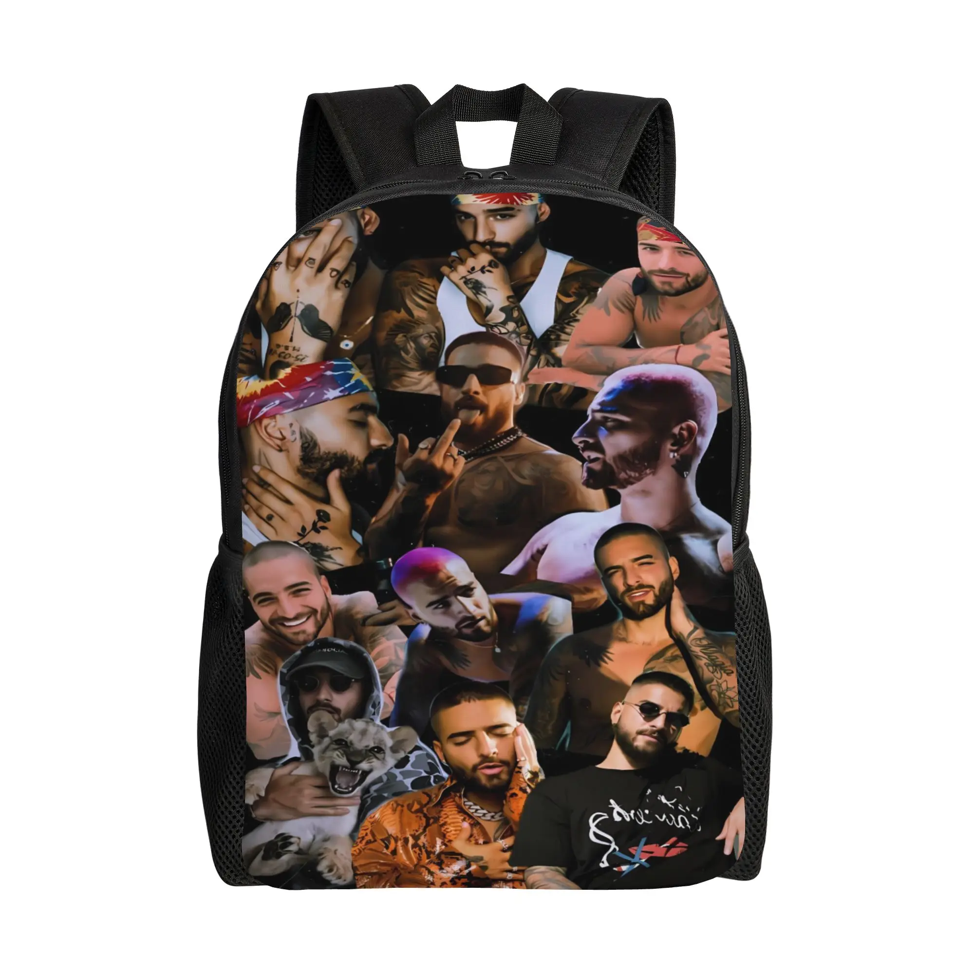 

Забавный рюкзак Maluma Pretty Dirty Rapper, спортивные рюкзаки, студенческие сумки Kawaii для старшей школы, высококачественный большой рюкзак