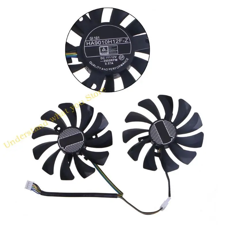 

J60A for Inno3D 1060 85mm HA9010H12F-Z 4Pin VGA Fan Graphics Card Cooling Fan