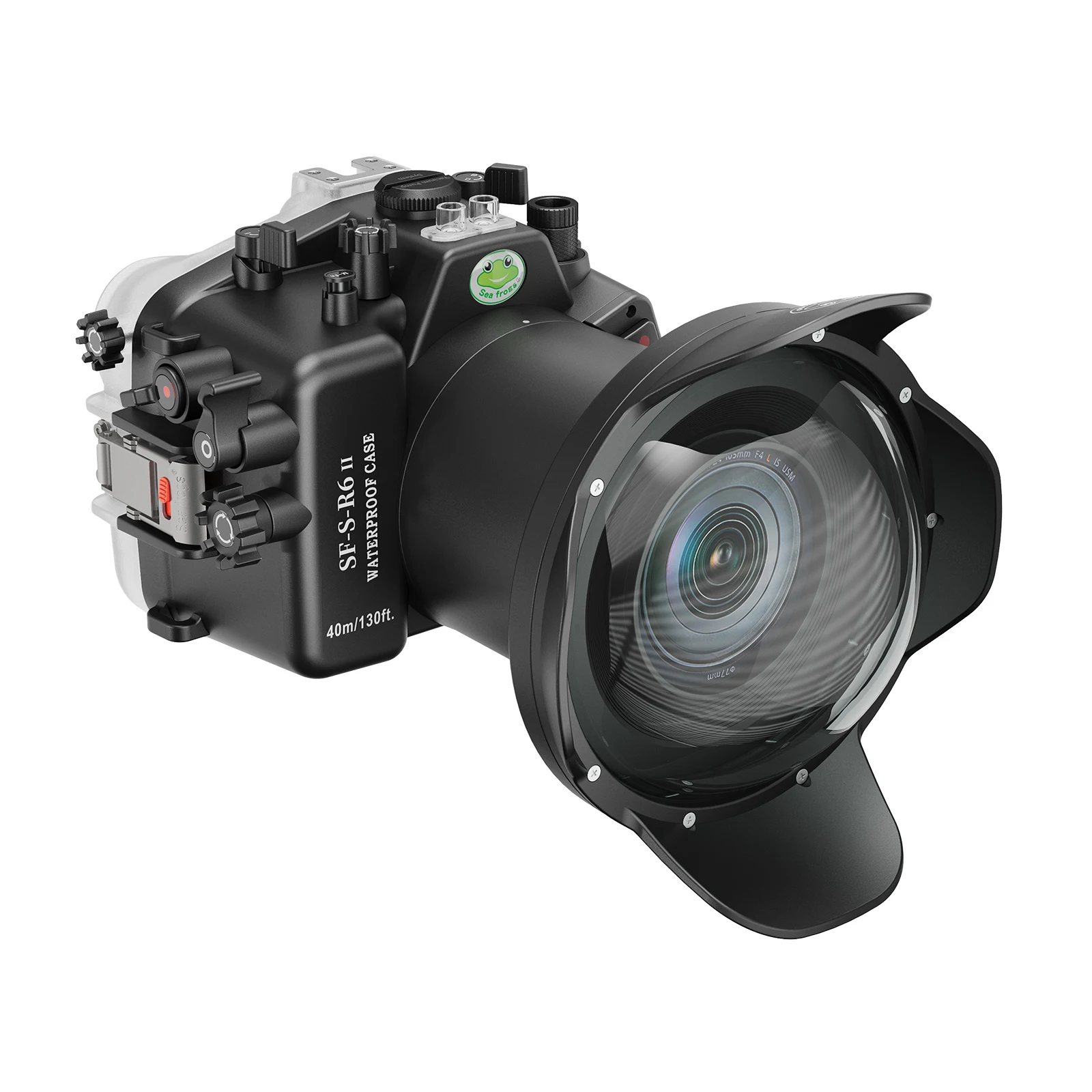 Seafrogs 40m waterproof Shell For Canon R6II Underwater Photography Equipment Waterproof Camera Housing Only Body