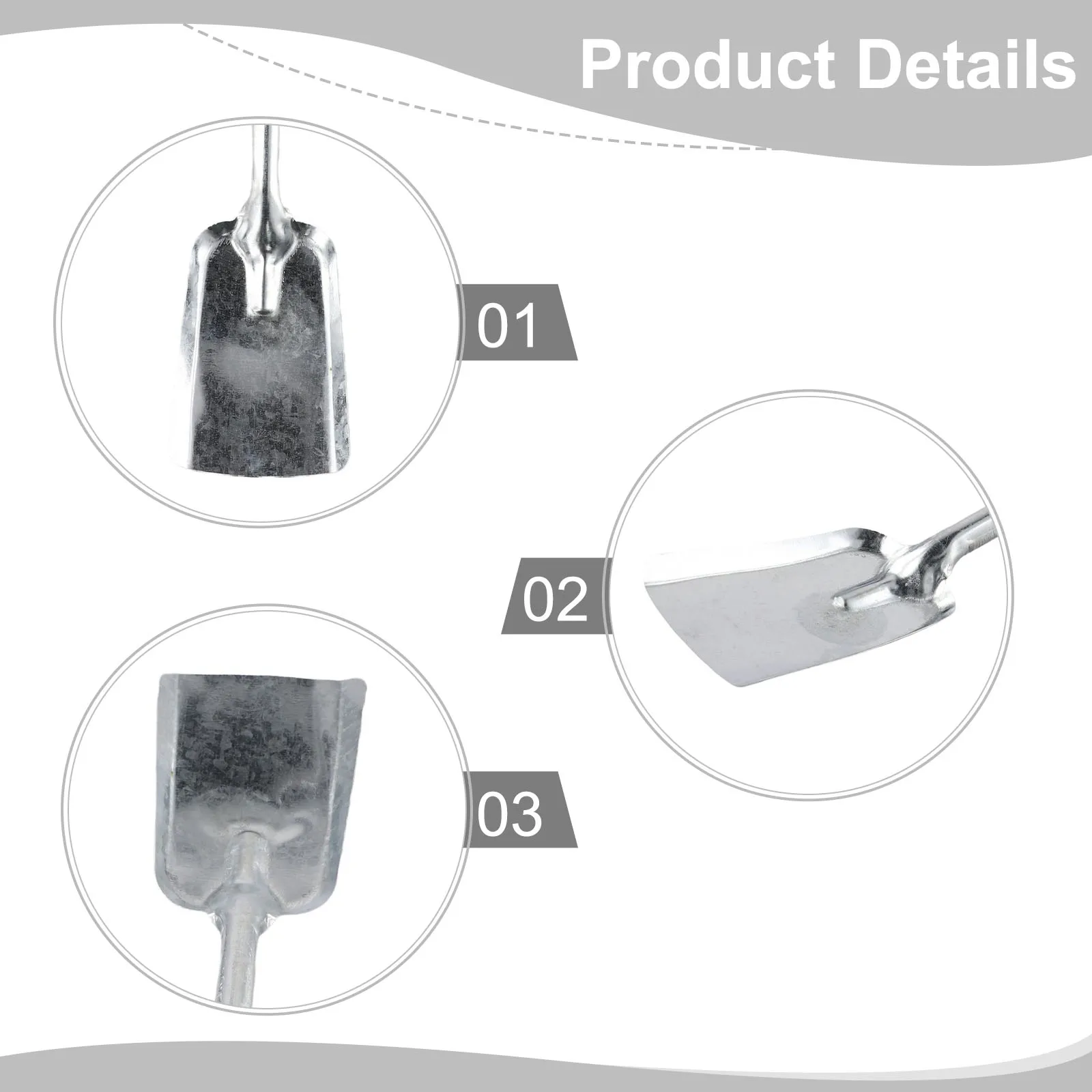 

Подготовка для барбекю Очистка камина Серебряный камин Инструмент для барбекю Утюг Лопата Железная конструкция Долговечный сервис