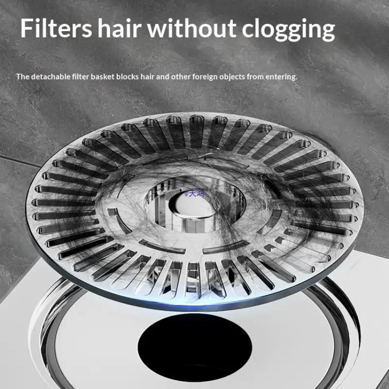 Draagbare anti-geur afvoerputje kern verwijderbare insectenpreventie wastafel filter vergiet afdichting stop voor keuken badkamer.