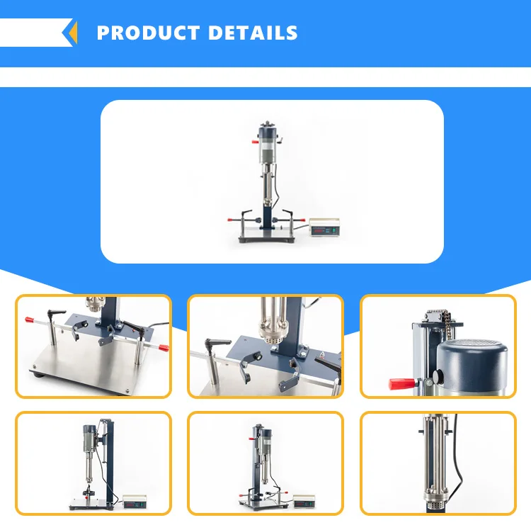 China Farfly Multifunctional lab Disperser high speed Dispersing Grinding Mixer