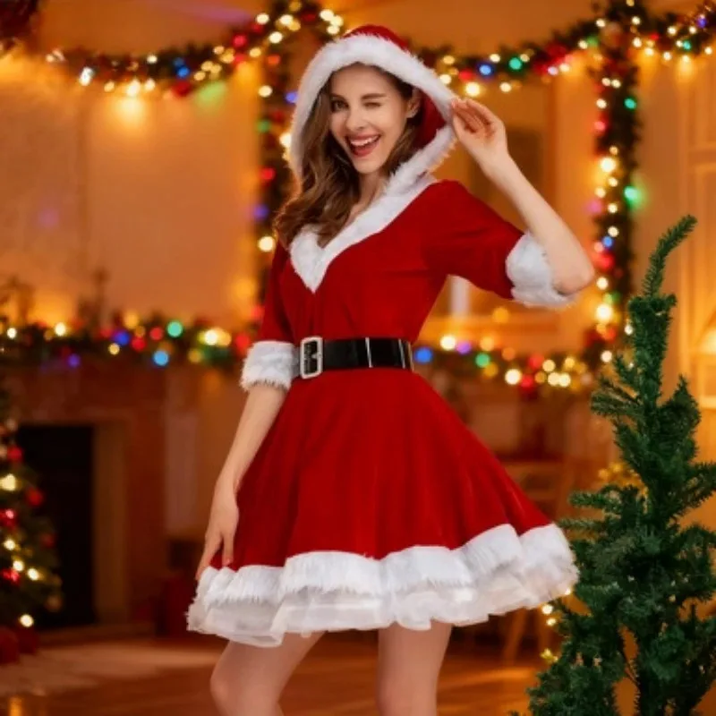 Sukienka damska w stylu vintage, królewska, świąteczna, elegancka, z długim rękawem, w stylu pałacowym, sukienka na występy, formalna sukienka na przyjęcie.