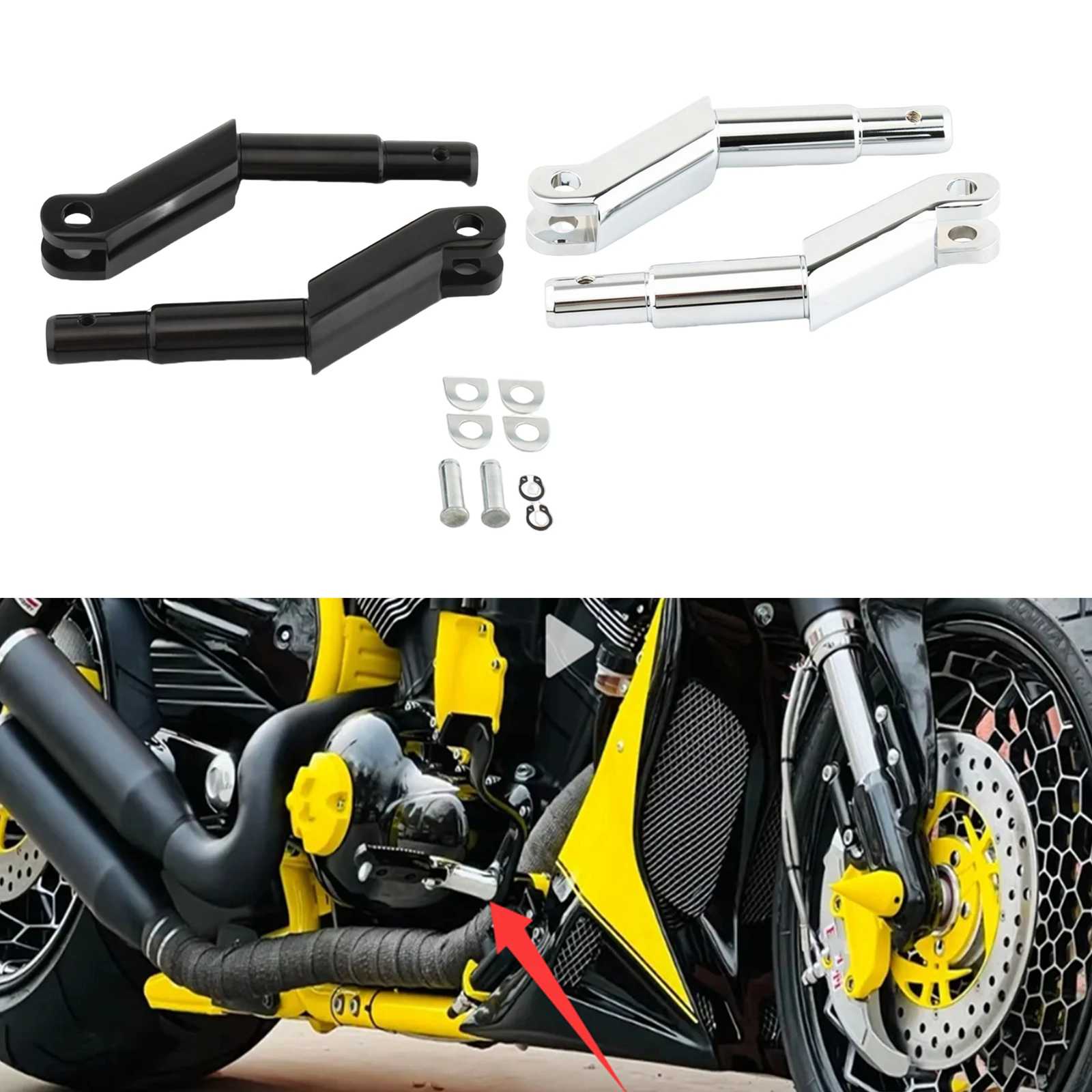 

Подставка для ног мотоцикла, кронштейн для подставки для ног для Harley V-Rod Muscle Night Rod VRSC Special