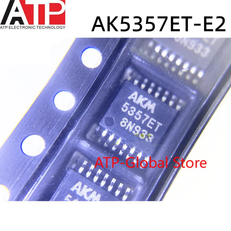 5PCS AK5357ET-E2 AK5357ET AKM5357ET TSSOP-16