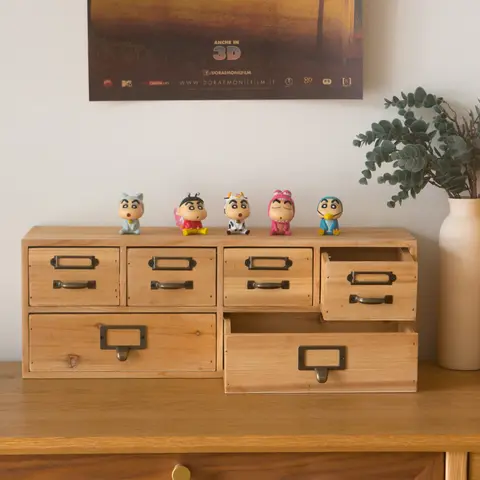 일본 스타일 작은 목제 수납함 책상 수납함 서랍 수납함 작은 목제 서랍 수납함 수납함 수납함 수납함 수납함 Best5