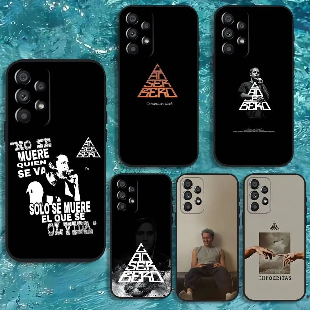 

Residente Canserbero Phone Case For Samsung Galaxy A20,A21s,A22,A31,A32,A52,A53,A72,73,A80 Soft Black Cover