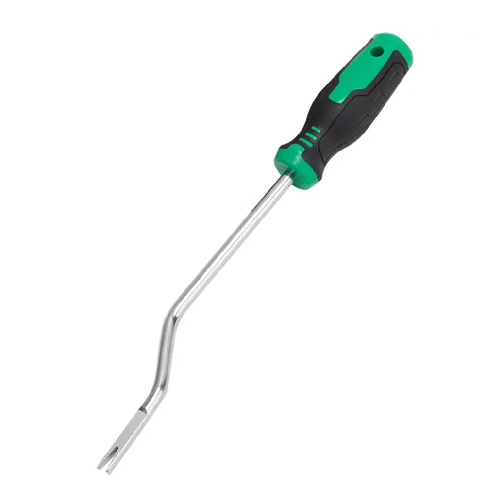500mm 19.69 In Rocker Buckle Hook Roof Handle Tool Chrome Vanadium Steel High Forging Hardness High Temperature Quenching