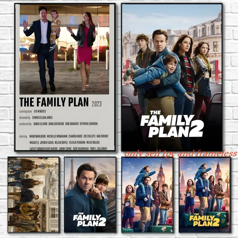 The F-family Plan Moive Comedy Poster Room Wall Art Decor Waterproof Poster For Home Bar Bedroom Decoration Gift