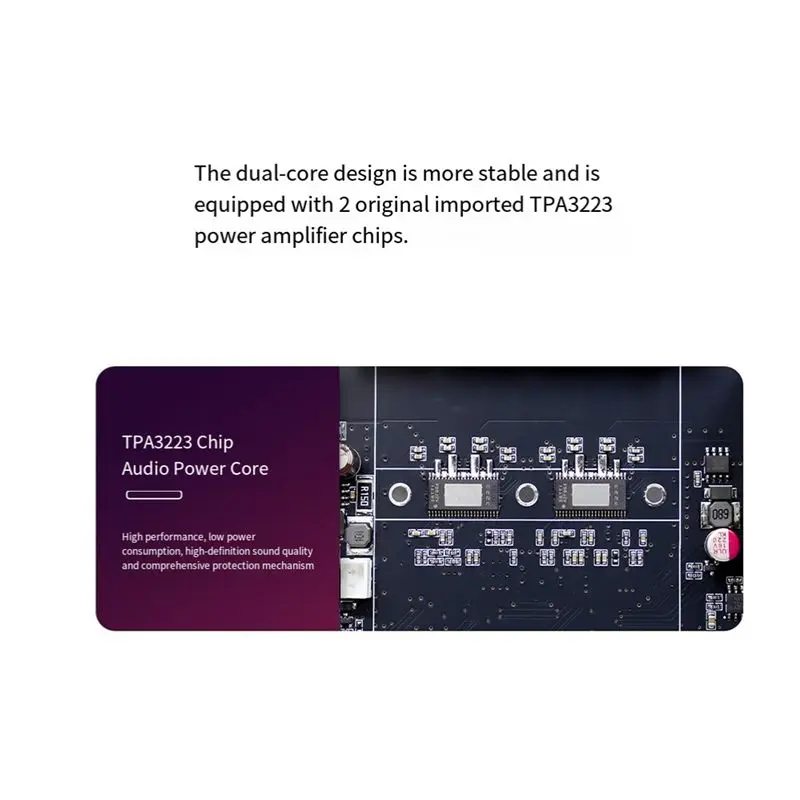 A25P Bluetooth Digital Amplifier Board 2.1 Channel Amplifier Board Bluetooth Power Amplifier Board