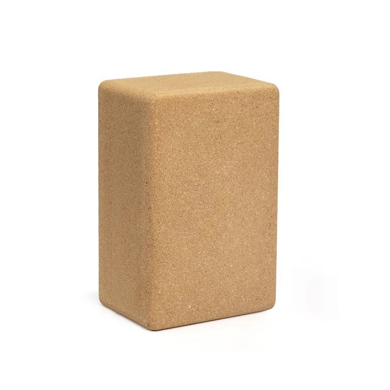Cork Yoga Brick, High Density Non-chip Dance Non-slip Back Fitness Brick