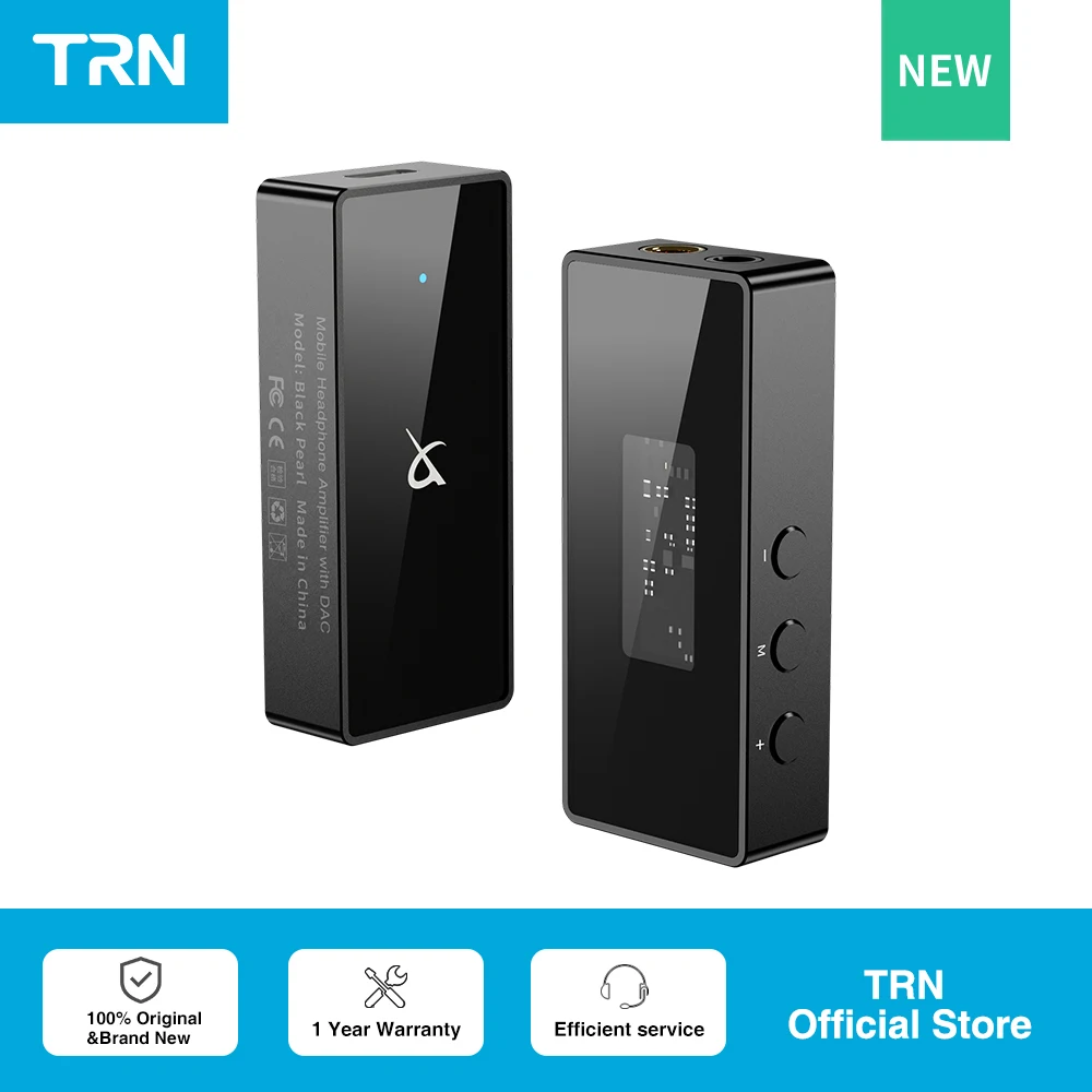 

TRN Black Pearl DAC Hi-Fi DAC/Amp chip Earphone Amplifie