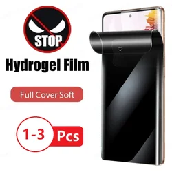 1-3Pcs Anti Spy Privacy Hydrogel Film Screen Protector For OPPO Realme A77S A57 A16 A16S A57E A56S K10 5G A58 5G Privacy