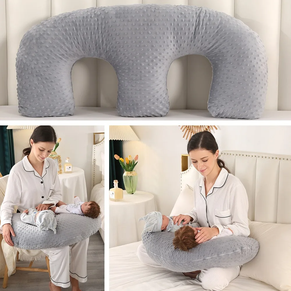 BABY Newborn Breastfeeding Bed Multifunctional Breastfeeding Pillow Twin Nursing Pillow Infant Breastfeeding Pillow