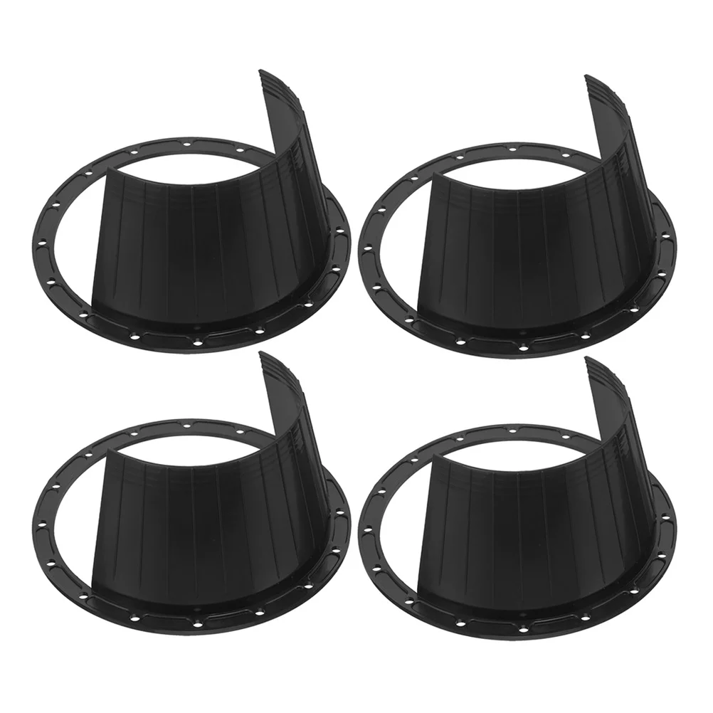 

4pcs Speaker Waterproof Cover Universal Car Speaker Spacer Dustproof Protection Auto Mounting Gasket For Vehicle Motorcycle