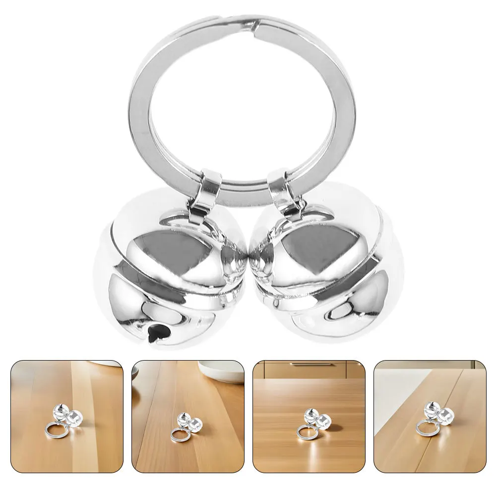 

2Pcs Pet Collar Bells Decorative Cat Dog Metal Charm Pendant Lightweight Clear Sound Tracking Accessory Waterproof