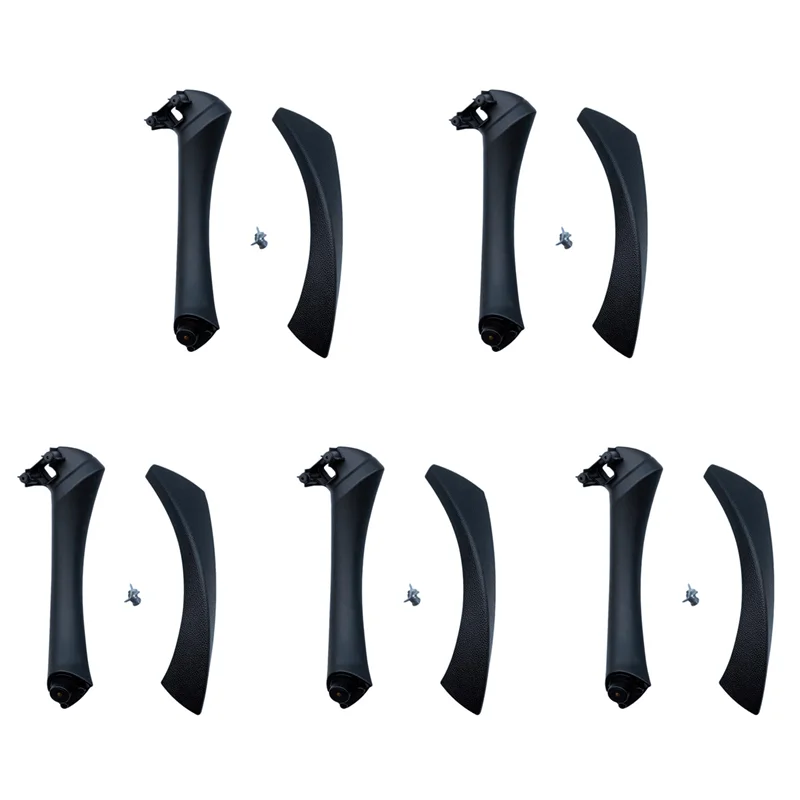 

AR-5X ручка правой внутренней двери автомобиля с заменой крышки для BMW 3 серии E90 E91 E92 2004-2012, черный