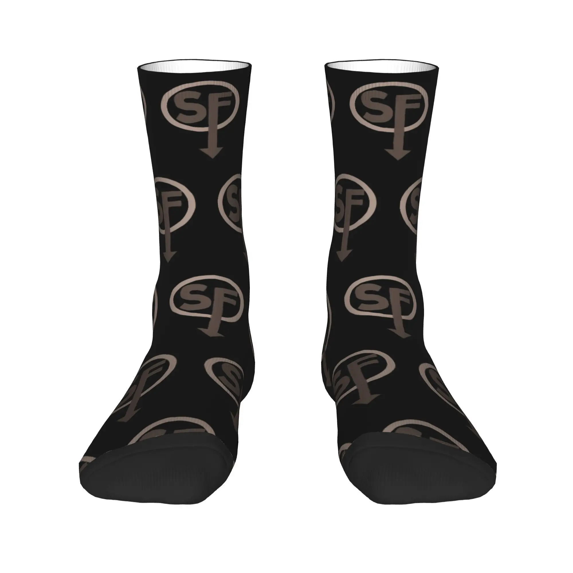 Casual Unisex Crew Socks Sally Face Logo Merch Super Soft Video Game Non-slip Socks