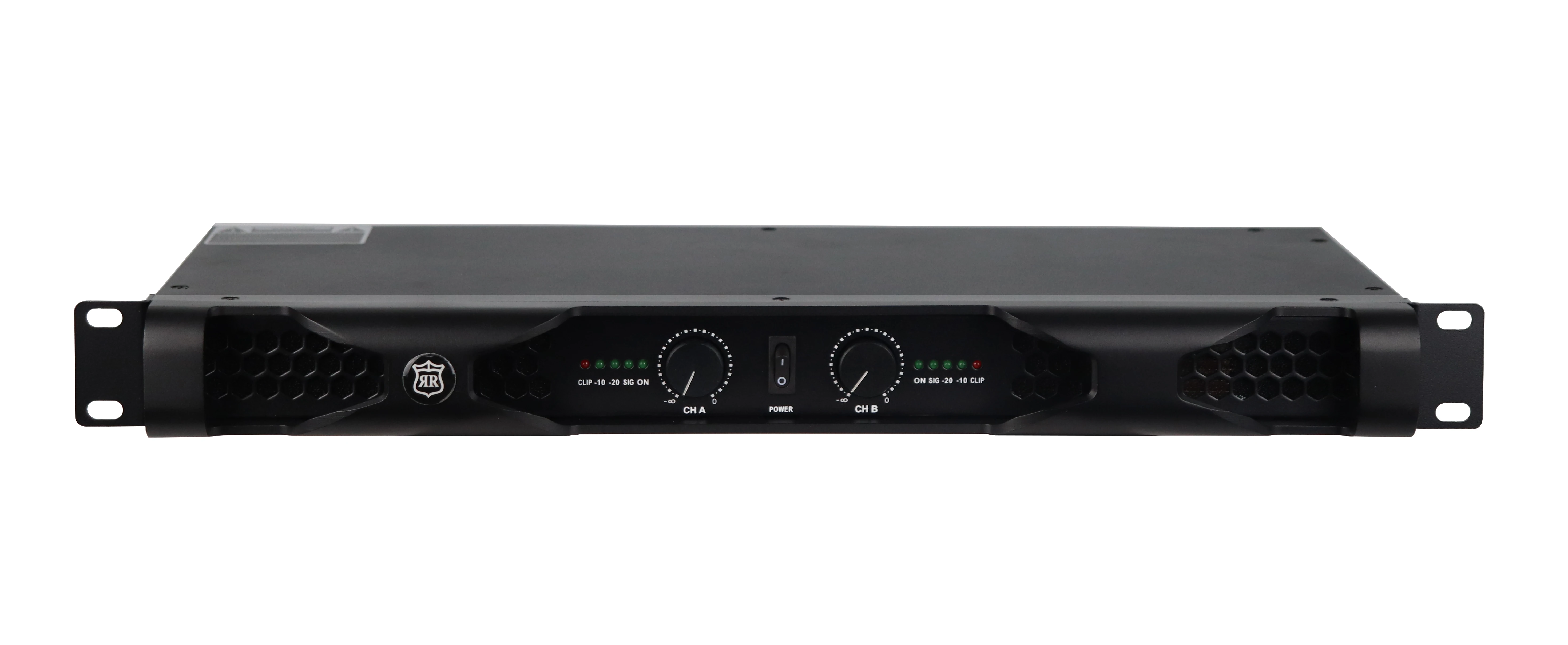 Roland Crown 1U 700 Watt Full Range Amplifier Switch Digital Professional 2 Channel Class D Amplifier