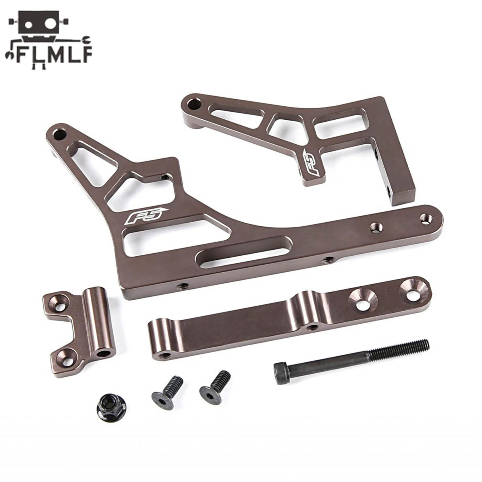 CNC Alloy Front or Rear Support Kit Fit for 1/5 Rovan Rofun F5 Truck MCD XS-5 RR5