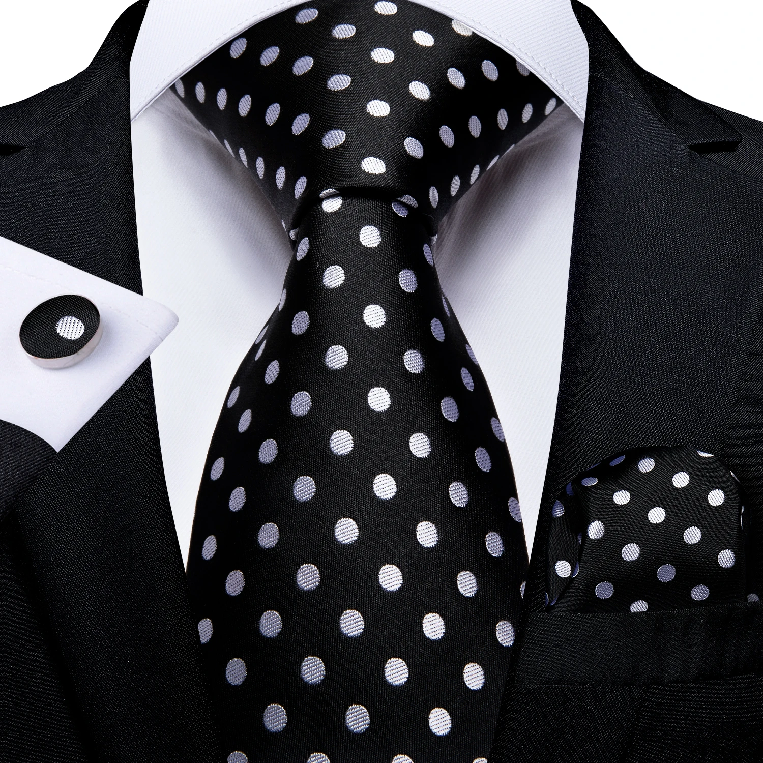 Conjunto clássico de abotoadur - Silk Tie Striped avaliação e preço