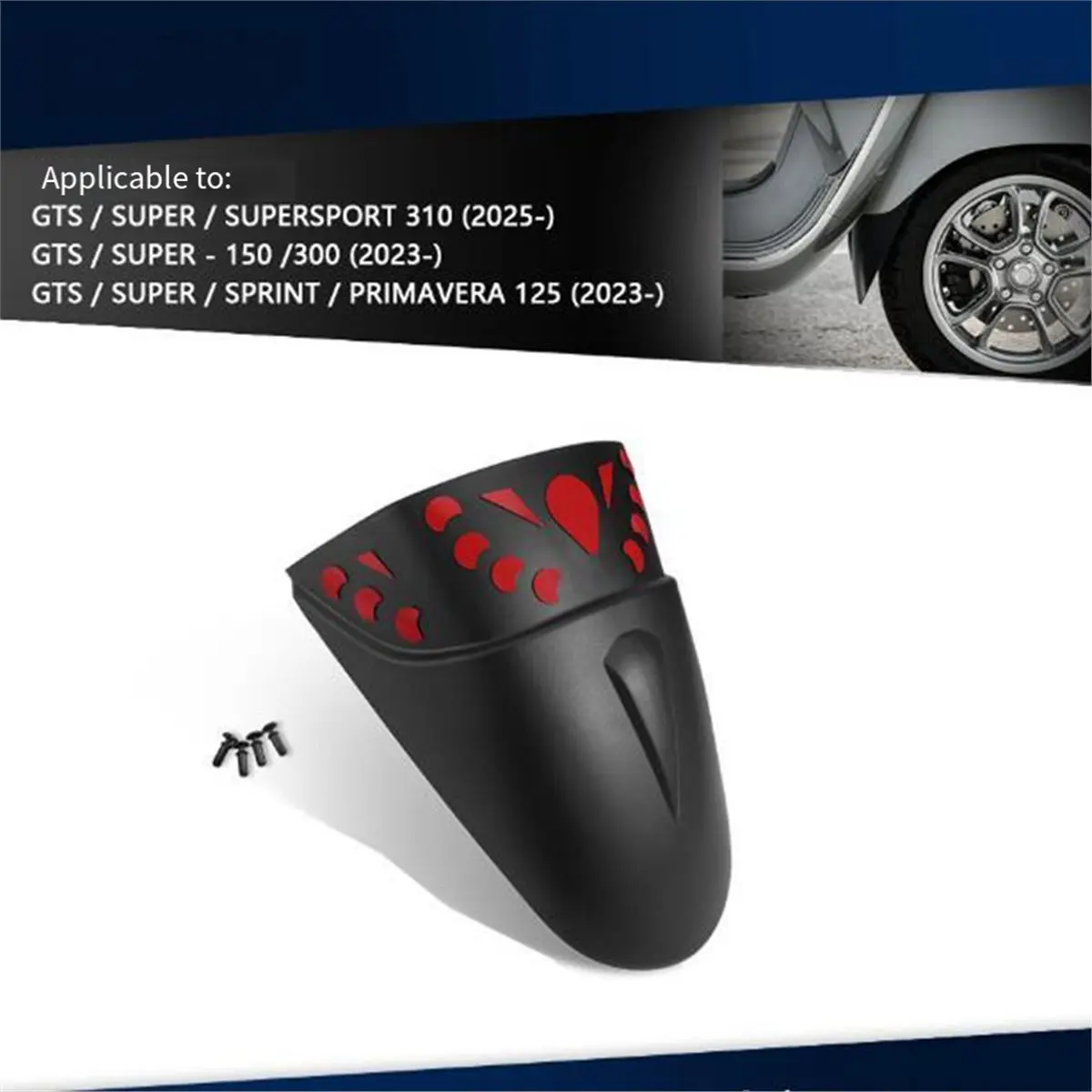 Compatible Front Extension / Splash Guard - for 300/310 and /Sprint Series Scooters