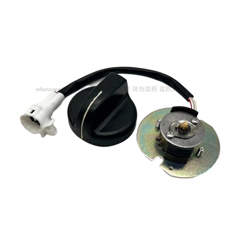 YN52S00009P1 YN52S00009P2 YN52S00009P3 For Kobelco SK200-6 Throttle Motor Rotary Knob Excavator practical