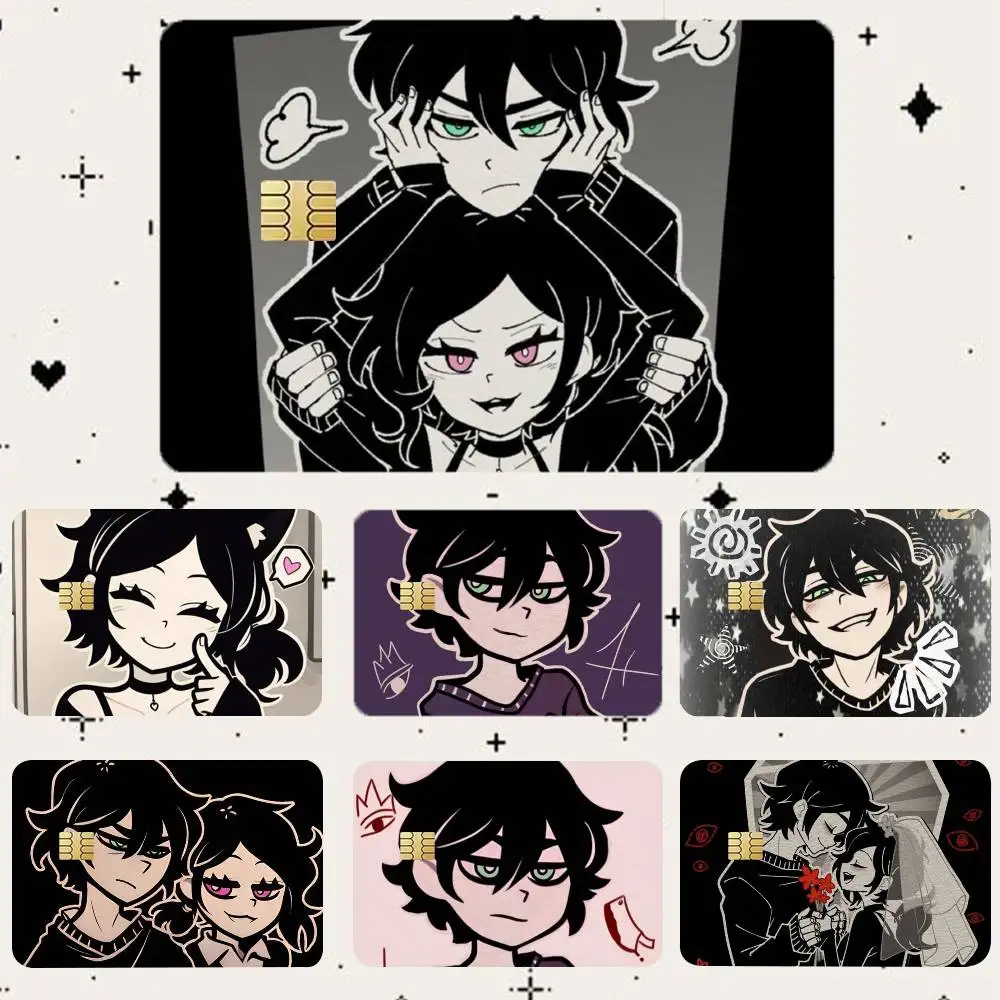 

The Coffin of Andy and Leyley HD Waterproof Card Skins Protective Stickers for Credit Bank Game Cards