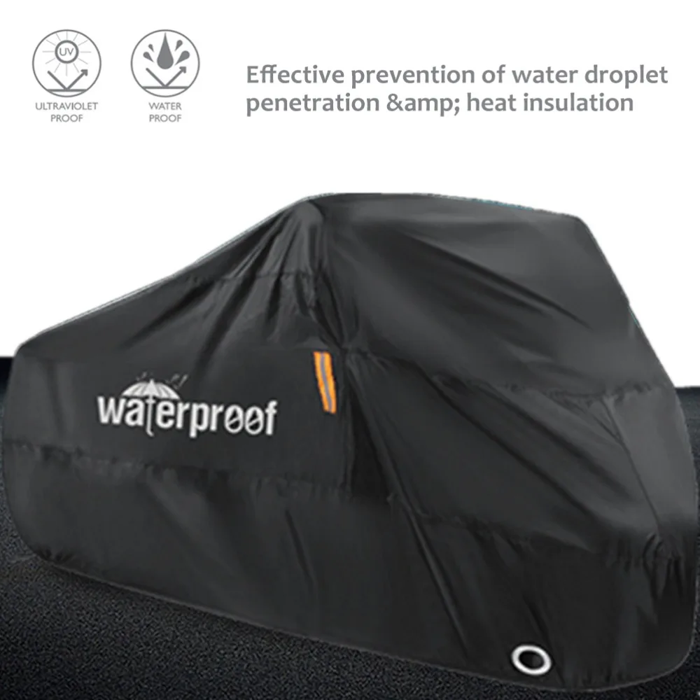 Funda para Bicicleta Impermeable Plegable con Orificios para Candado - imagen 2