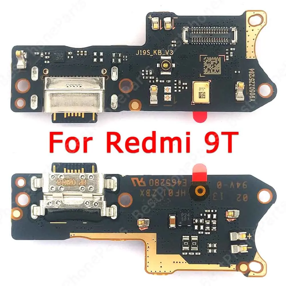 Charge Board For Xiaomi Redmi 9 9T 9A 9C Charging Port Ribbon Socket Usb Connector Pcb Dock Flex Cable Spare Parts