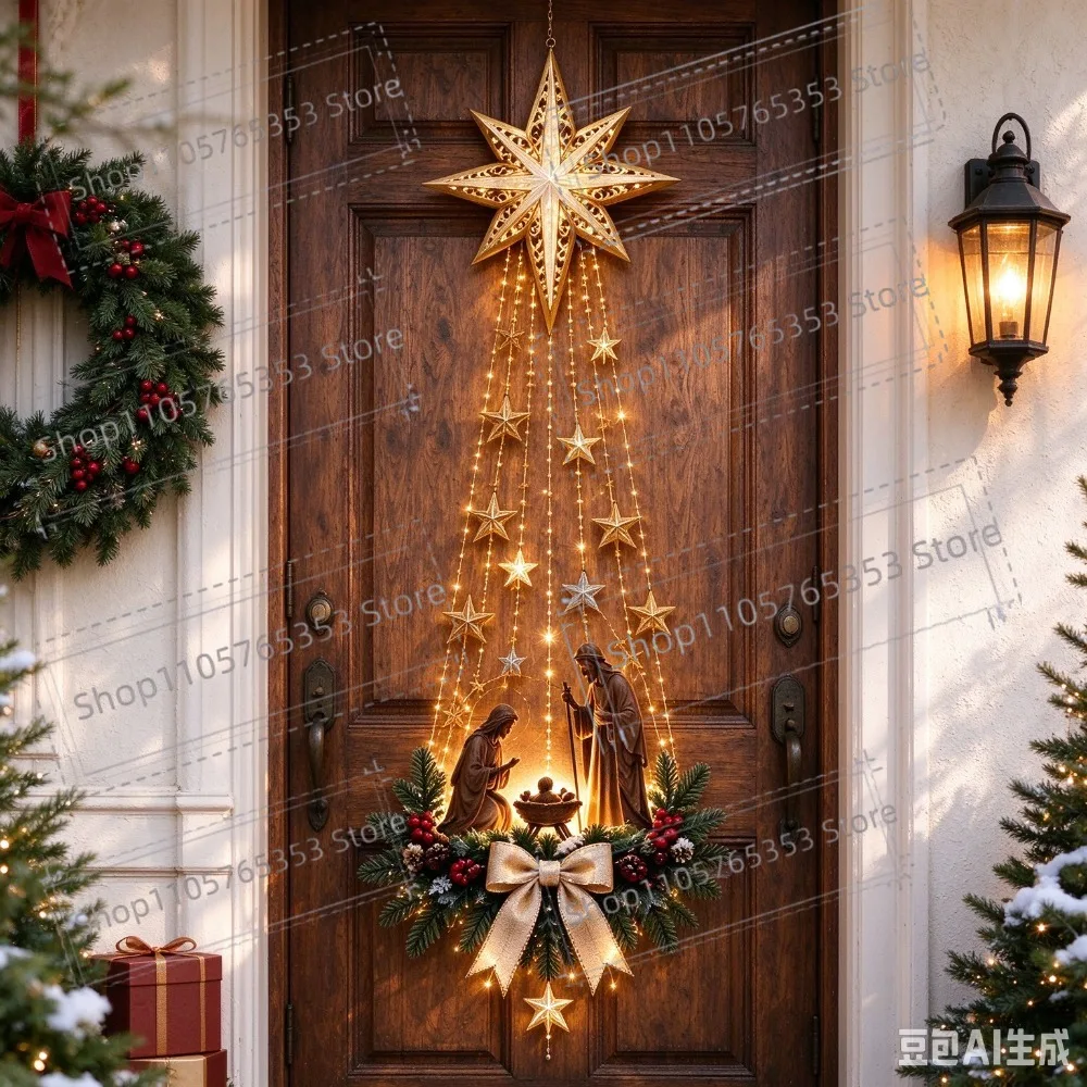 2026-estrela-de-fe-de-belem-decoracao-de-parede-de-presepio-iluminada-enfeite-de-natal-pendurado-luminoso-luzes-led-para-decoracao-de-parede-de-festas