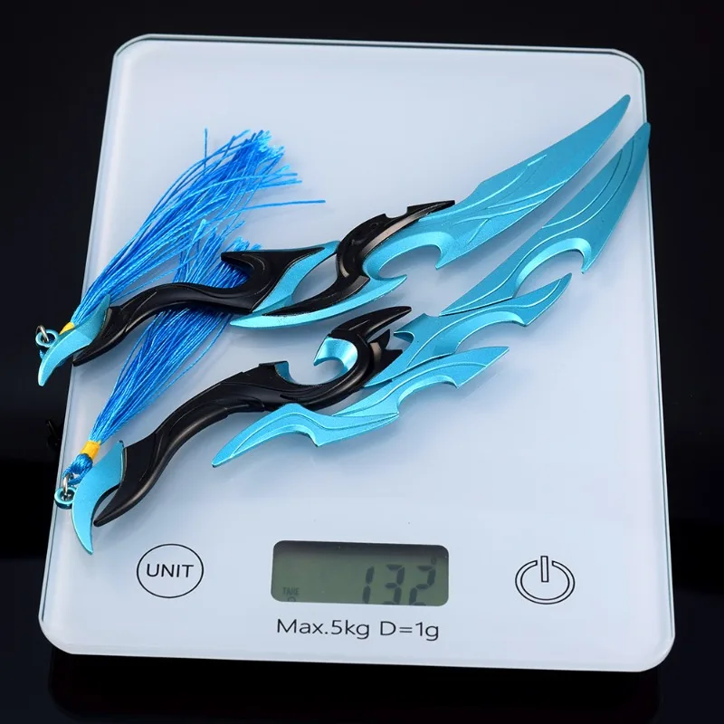 22 سنتيمتر/8.66in شرف الملوك لعبة الطرفية Lan Zhugui زهرة البحر مجموعة نموذج الحرف اليدوية الديكور شاشة لسطح المكتب الحلي الهدايا