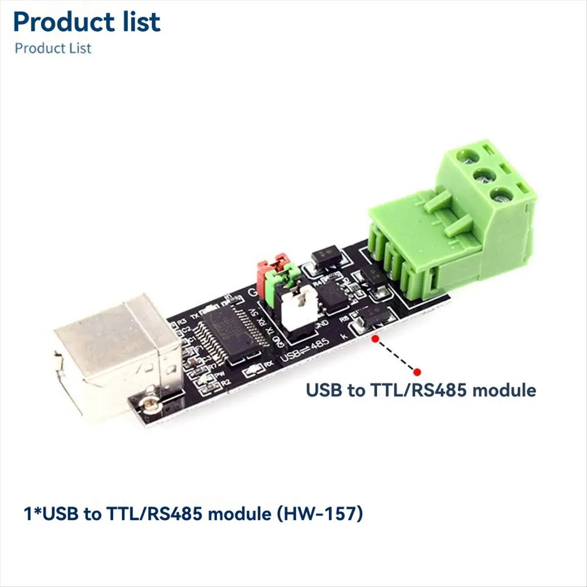 A99X FT232 Chip USB to TTL/RS485 Converter Dual Function USB to 485 Module