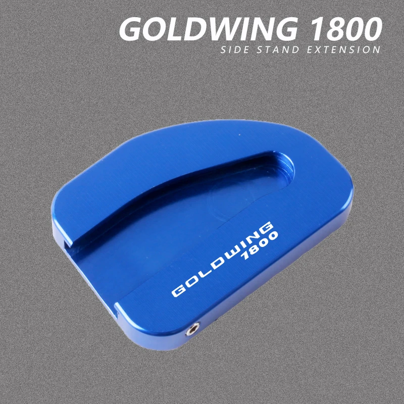 

Aluminum Side Stand Pad Motorcycle Kickstand Extension Enlarger Plate For HONDA Goldwing 1800 GL1800 F6B 2002-2017 Accessories
