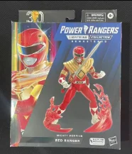 Brand new，Special OfferOriginal Hasbro Power Rangers Lighting Collection Mighty Morphin Red Ranger Anime Figure