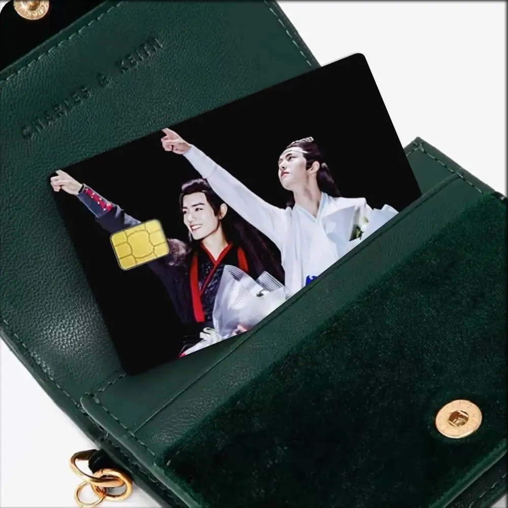 The Untamed Wang Yibo Xiao Zhan Waterproof Film Skin Cover Credit Card Stickers Debit Front Bank Bus