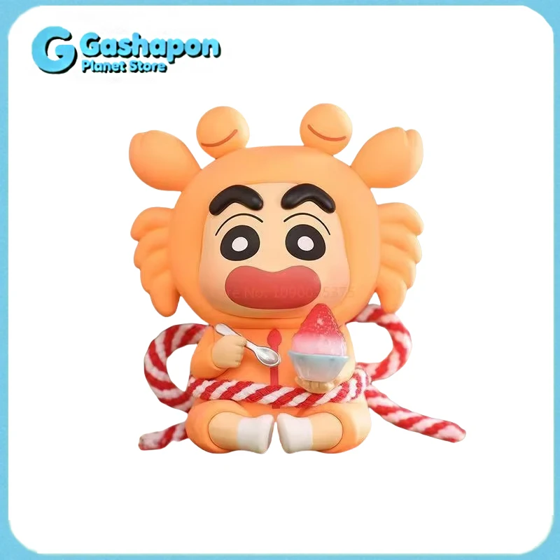 

Натуральный карандаш Шин Чан, летняя боевая серия, слепая коробка, аниме-фигурка, Коллекционная игрушка, материал ABS, высота 10 см для взрослых, фанатов